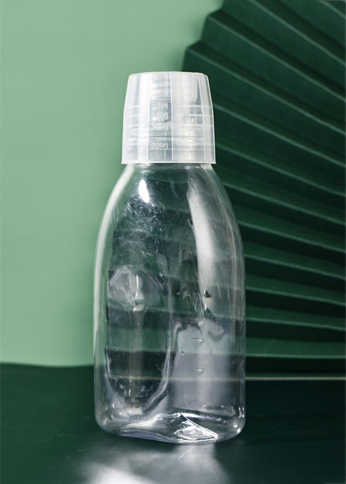 300 мл ПЭТ бутылка с прозрачным концентратом