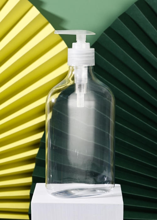 500 мл ПЭТ-бутылка с дезинфицирующим средством для рук с насосом для лосьона