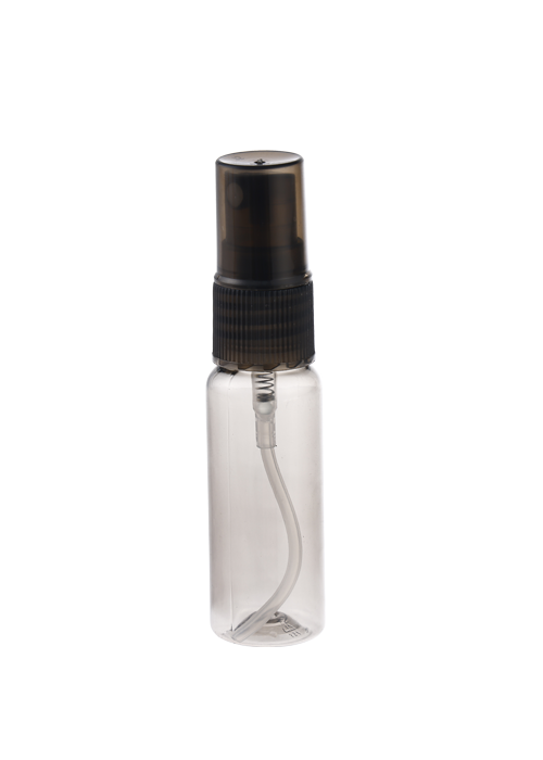 20 мл ПЭТ цветной прозрачный спрей круглая бутылка для очистки очков жидкое дезинфицирующее средство удобная для переноски бутылка