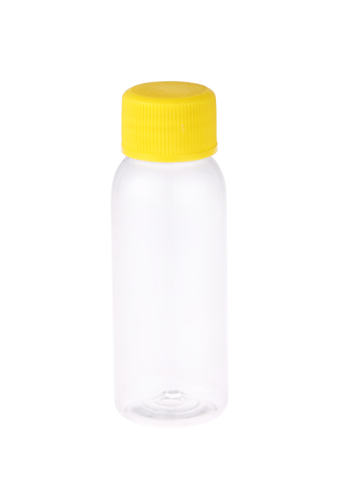 30-100 мл ПЭТ прозрачная бутылка с откидной крышкой
