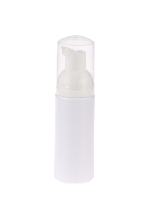60-150 мл белая цилиндрическая большая крышка из ПЭТ-пены, бутылка с насосом под давлением, бутылка для спиртовой стерилизации