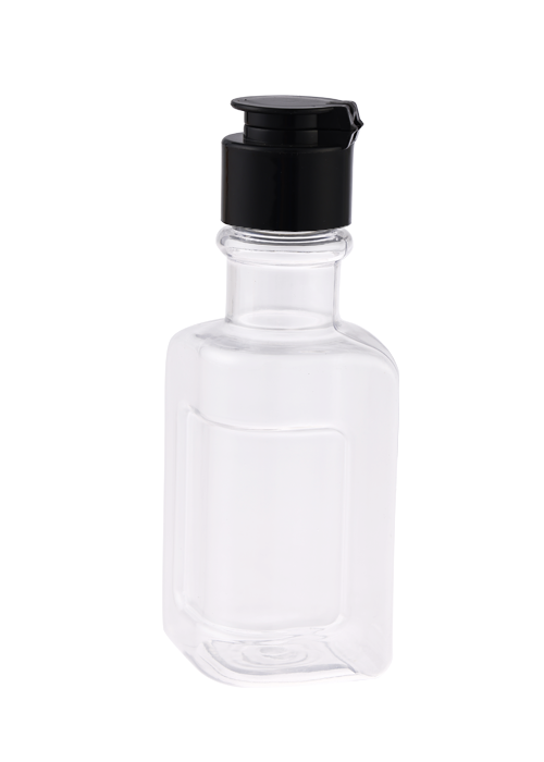 100 мл ПЭТ-бутылка с эфирным маслом особой формы 24-го калибра, откидная бутылка для очистки
