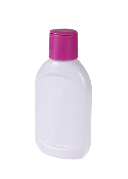 100 мл ПЭТ-кремовая бутылка с белым кремом