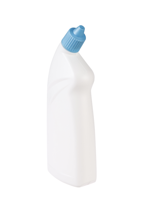 600-700 мл полиэтиленовая бутылка для моющего средства с косым ртом, чистящая жидкость для унитаза, бутылка с дезинфицирующим средством