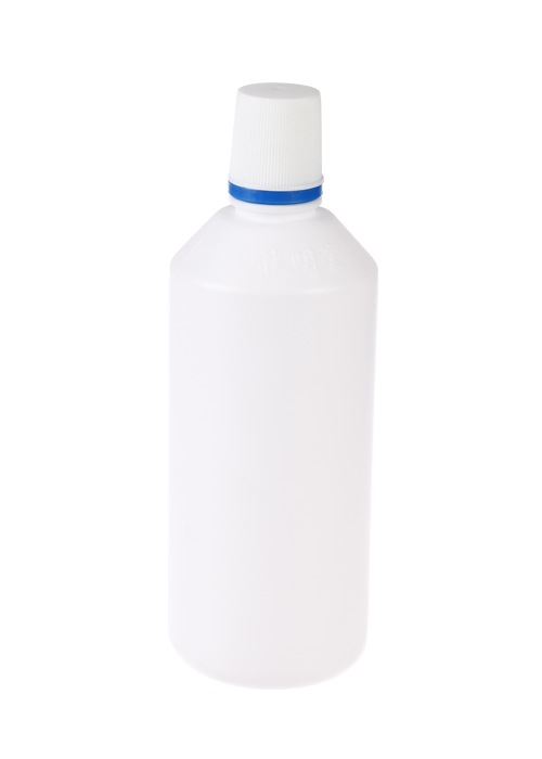 500 мл полиэтиленовая бутылка для лосьона Очиститель и дезинфицирующее средство круглая бутылка