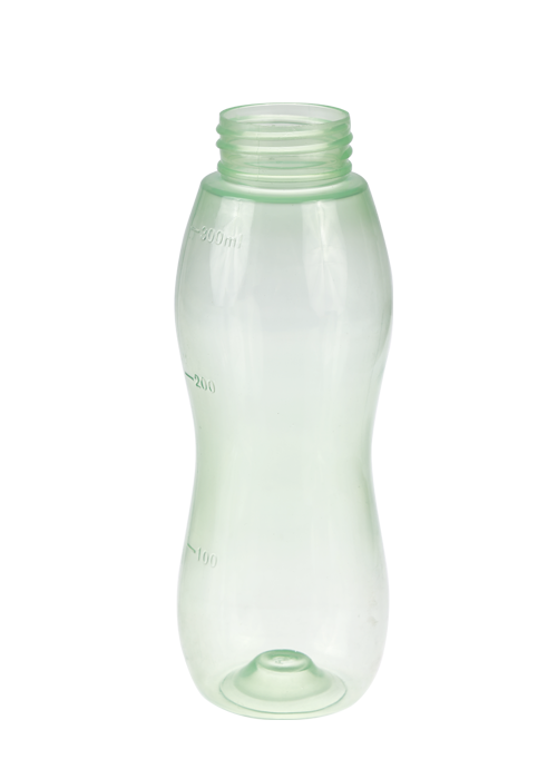 300 мл зеленая прозрачная полипропиленовая инъекционная бутылка с солевым раствором для очистки носа